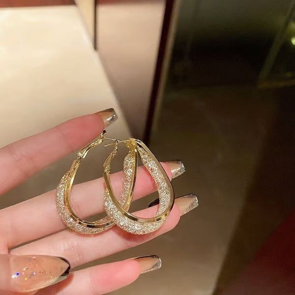 🔥HOT SALE - 46% OFF🔥To My Best Friend-Fashion Oval Earrings