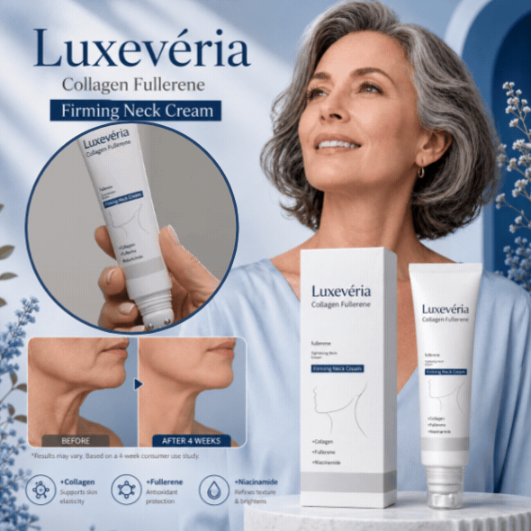✨ MAGIC COLLAGEN & FULLERENE NECK CREAM Lift. Tighten. Sculpt. Reverse the Look of Neck Aging in Days 💎