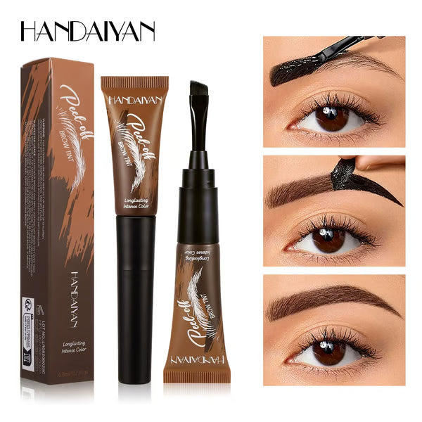 Last Day 49% OFF-5-Color Tear-Off Brow Tint – Waterproof, Long-Lasting Pigment for Precise & Wild Brows, Easy-to-Use