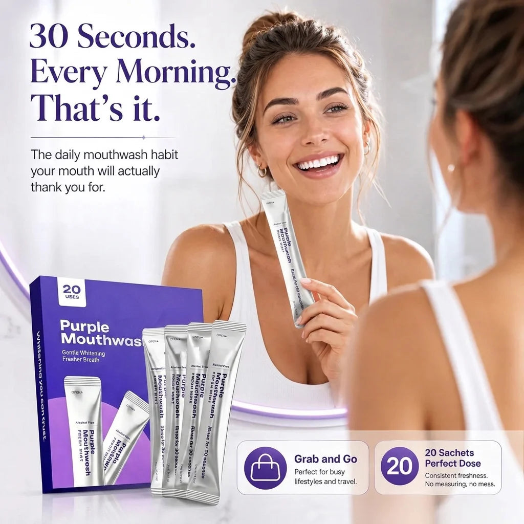 💜✨ YOUR BRIGHTEST SMILE IN JUST 30 SECONDS
