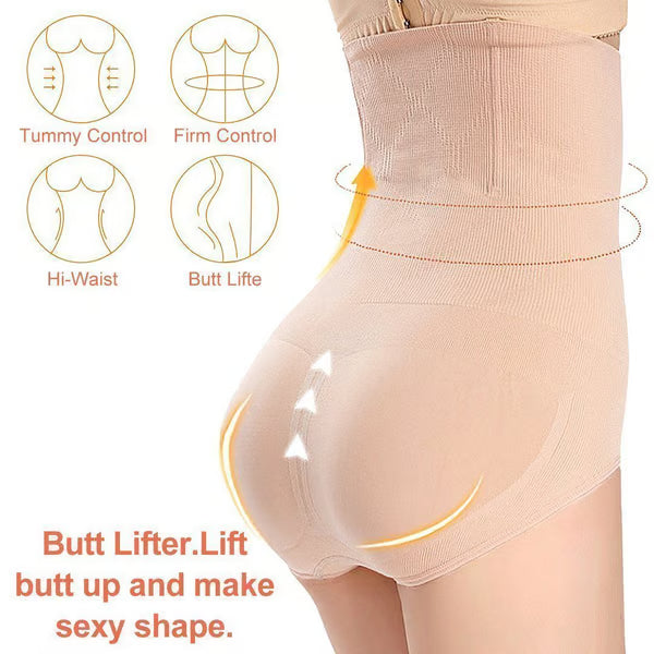 🔥Hot Promation 49% OFF - High Waist Tummy Control Shapewear Panties