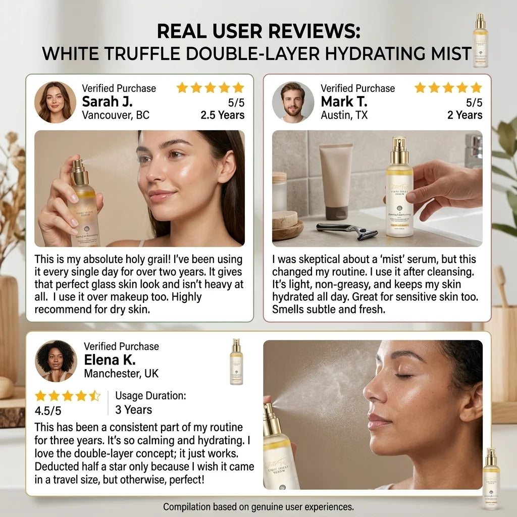 ✨ White Truffle Double-Layer Hydrating Mist