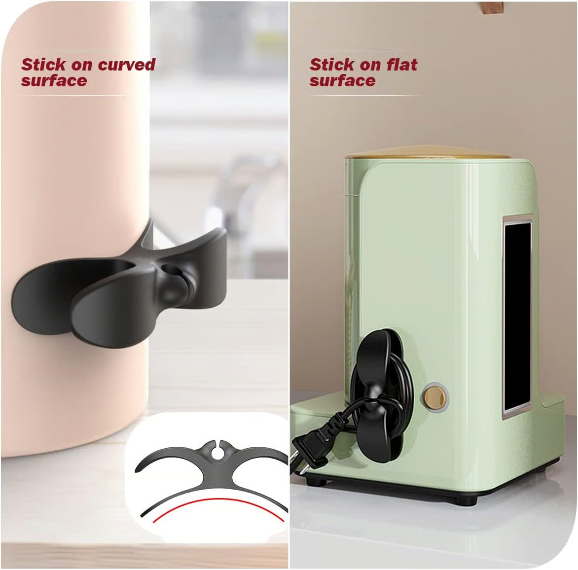 ✨ New Upgrade Cord Organizer For Kitchen Appliances