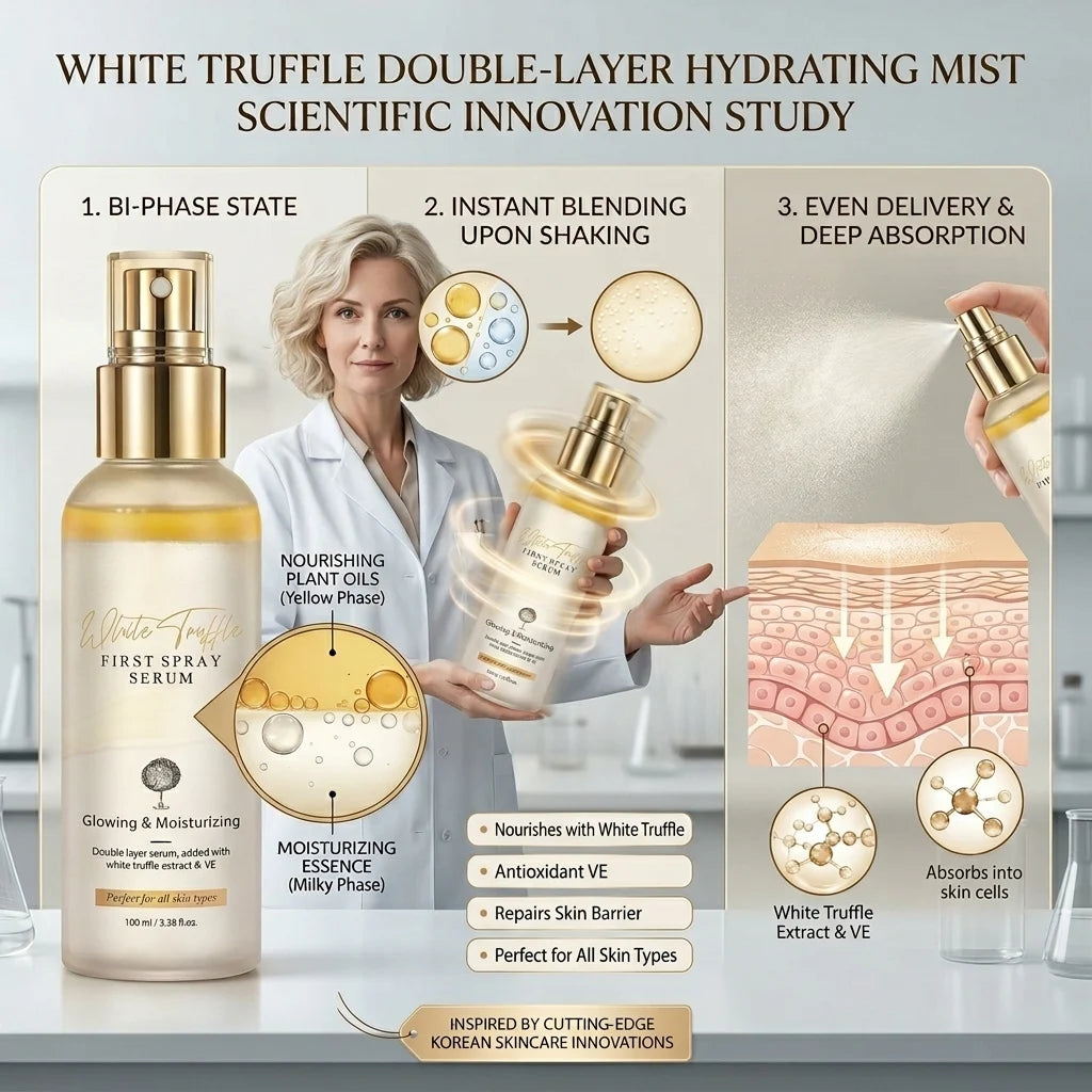 ✨ White Truffle Double-Layer Hydrating Mist