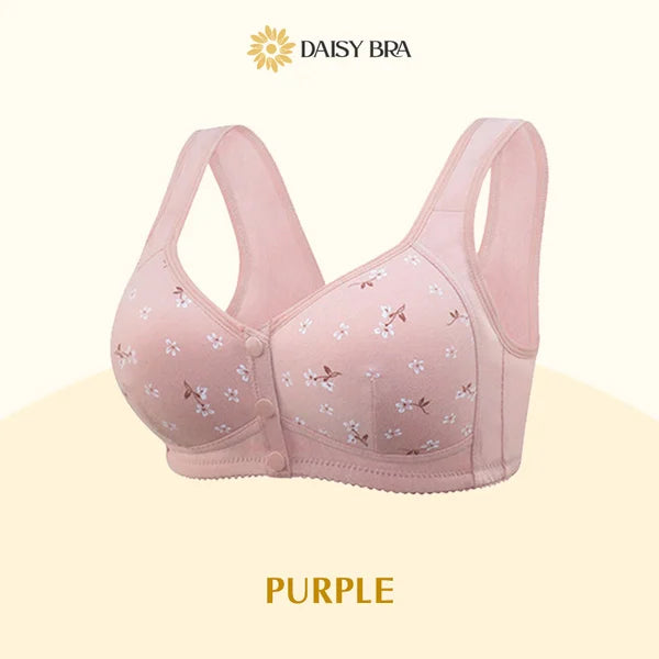 COMFORTABLE  CONVENIENT FRONT BUTTON BRA
