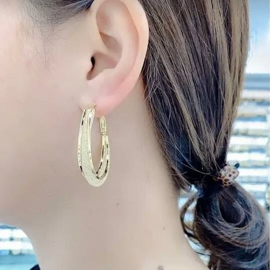 🔥HOT SALE - 46% OFF🔥To My Best Friend-Fashion Oval Earrings