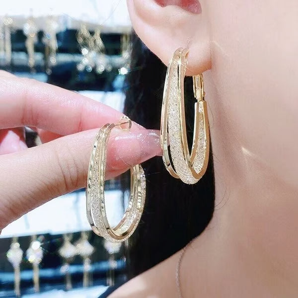 🔥HOT SALE - 46% OFF🔥To My Best Friend-Fashion Oval Earrings
