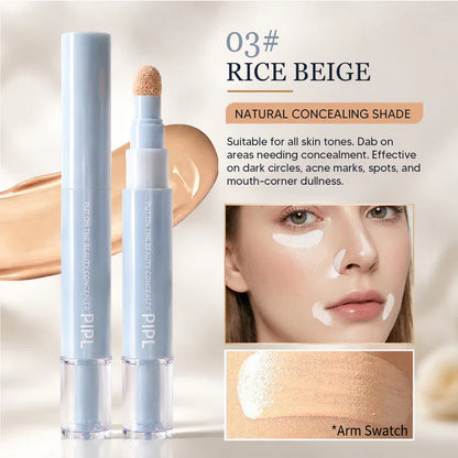 1Pc PIPL Moisturizing Concealer Face Brightening Concealer Covering Acne Scar and Dark Circles Under Highlighter Stick Concealer