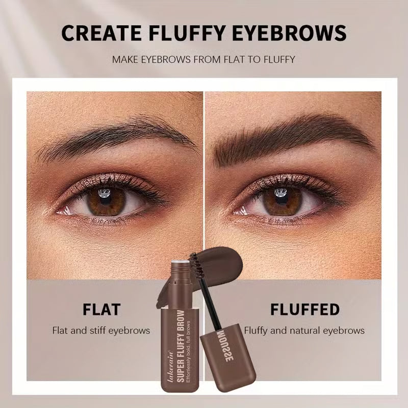 buy one and get one free！Eyebrow Volumizing Mousse, Buildable Soft & Full brows, All-day Wear, Flake Resistant