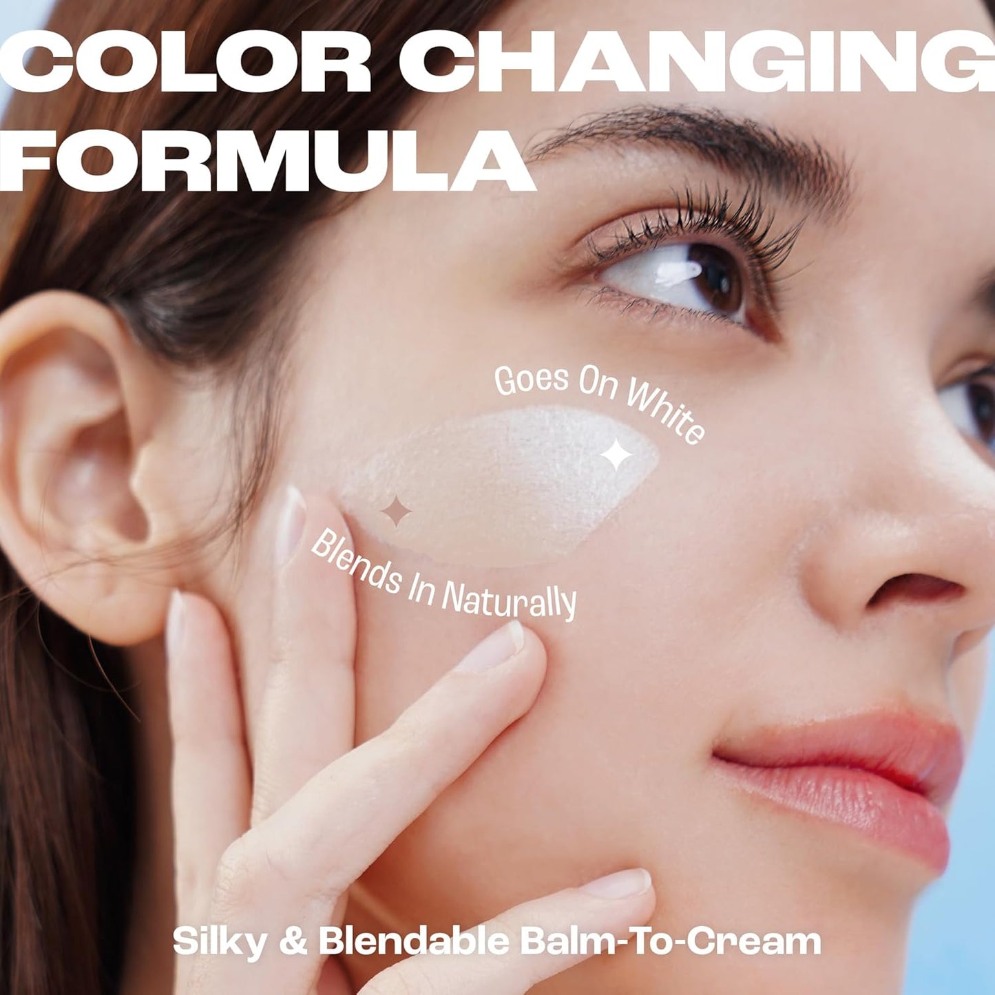 💥BUY 1 GET 1 FREE💥⏰💕🌟Cream Stick V White Korean Color-Changing Foundation Stick with Volufiline