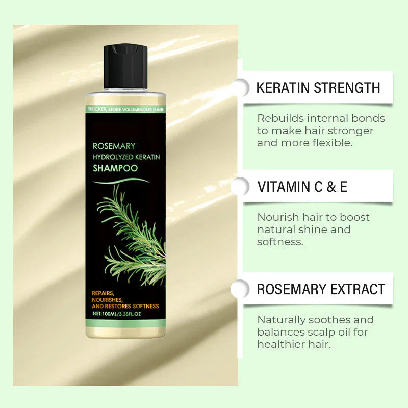 ✨Last-day promotion – 50% off✨Alisanda® Organic Rosemary Hair Growth Shampoo
